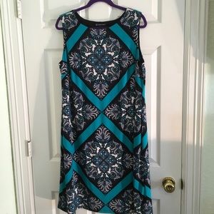 INC  Sleeveless Shift Dress Sz 1X